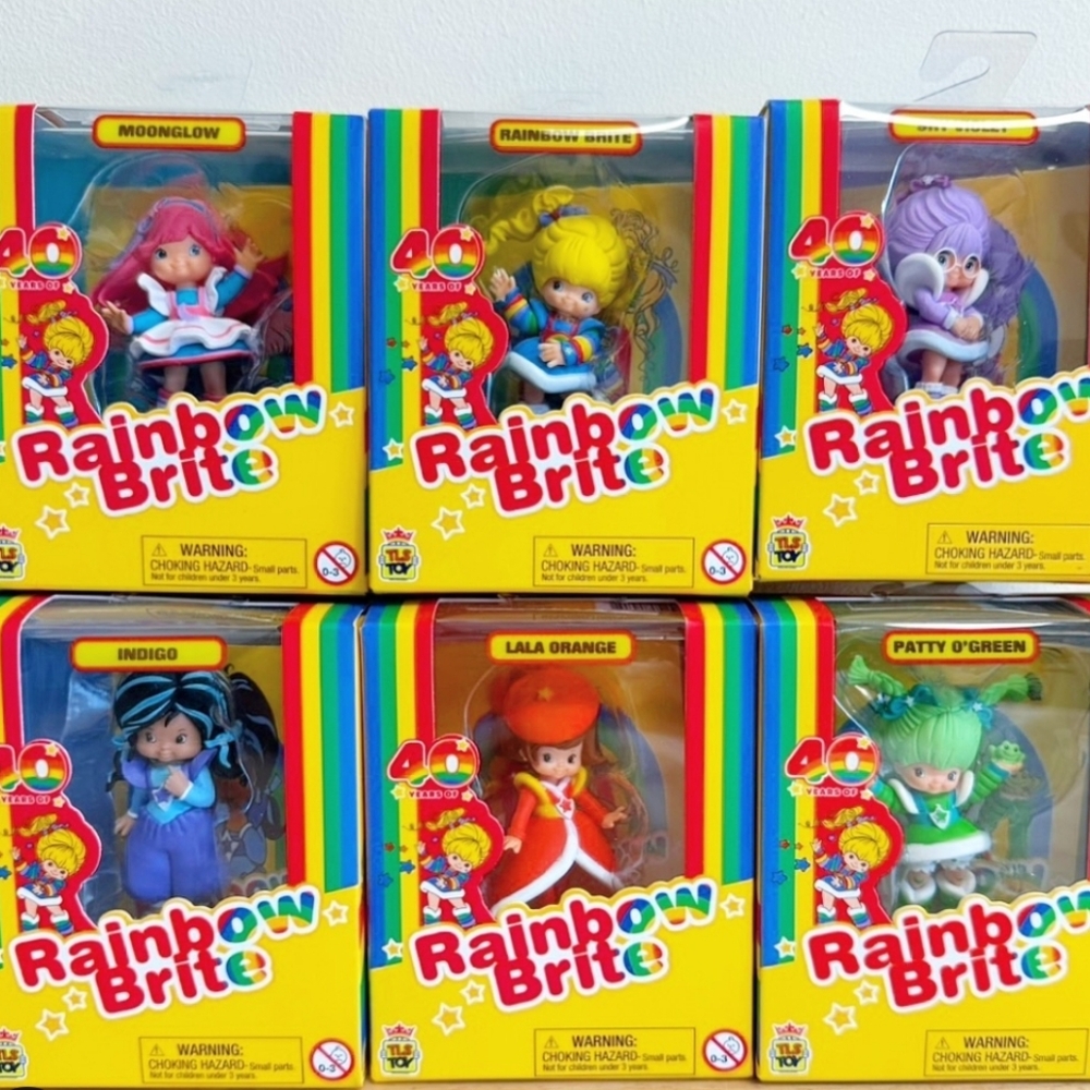 Rainbow Brite New Mini Figure Set Series 2 HTF 🌈